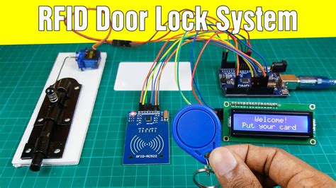 automatic door locking system using rfid|rfid based door lock system.